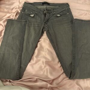 Levi's Gray too superlow 524 jeans